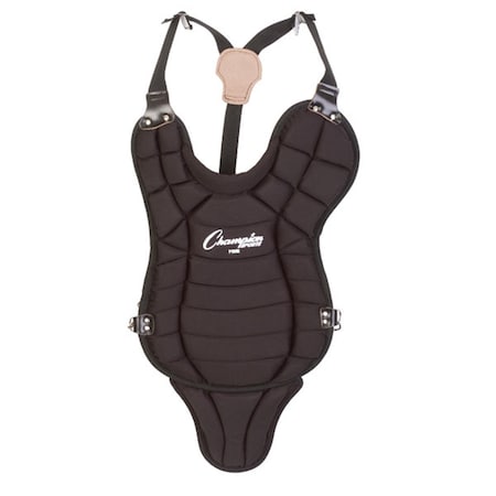 Champion Sports 11 in. Youth Chest Protector, Black P130LBK